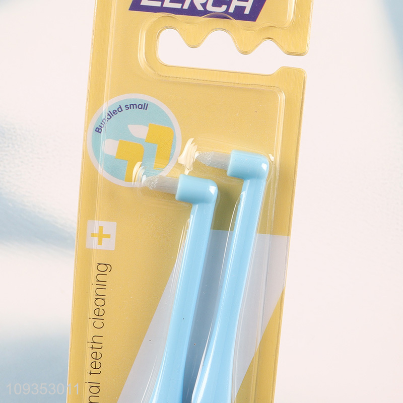 Factory price flat head toothbrush for oral care
