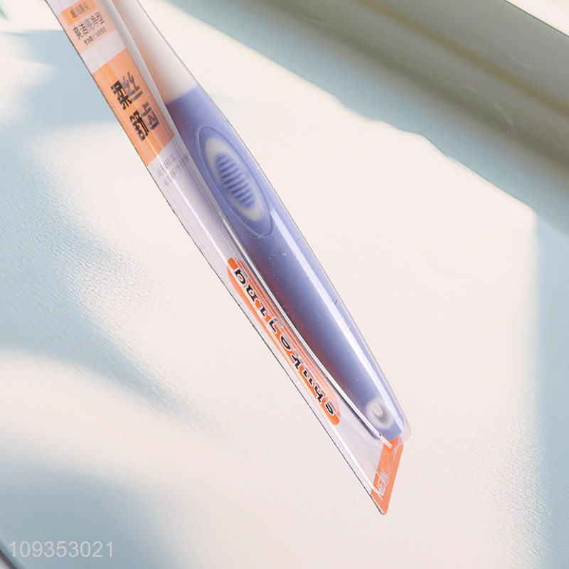 Factory supply adult teeth cleaning toothbrush for sale