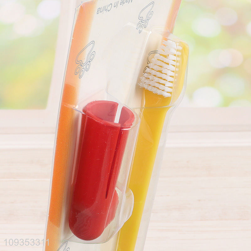 Top products pet teeth cleaning pet toothbrush for sale