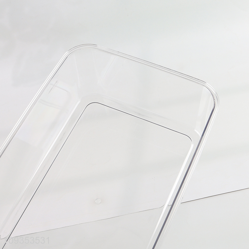 Wholesale 4pcs clear food container storage box