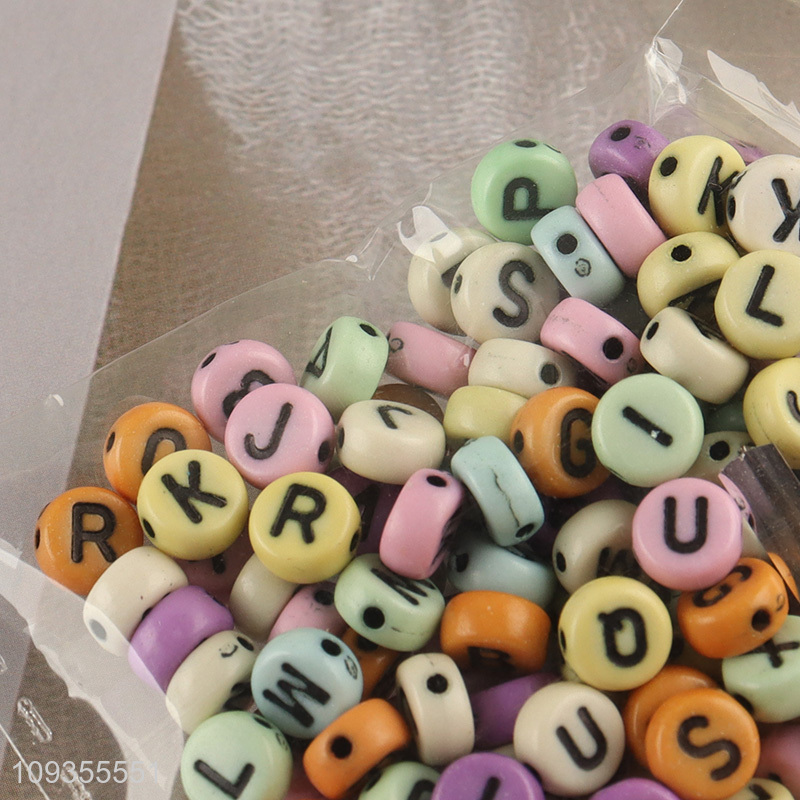 Low price diy alphabet bead toys jewelry toys
