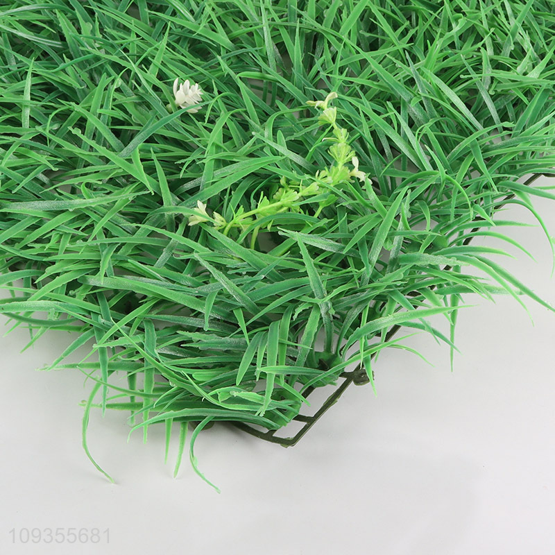 Hot sale artificial grass fake plants with flower