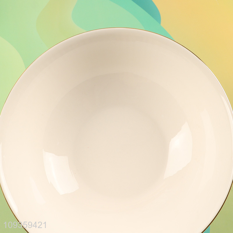 Low price 7-inch round rice bowl tableware bowl