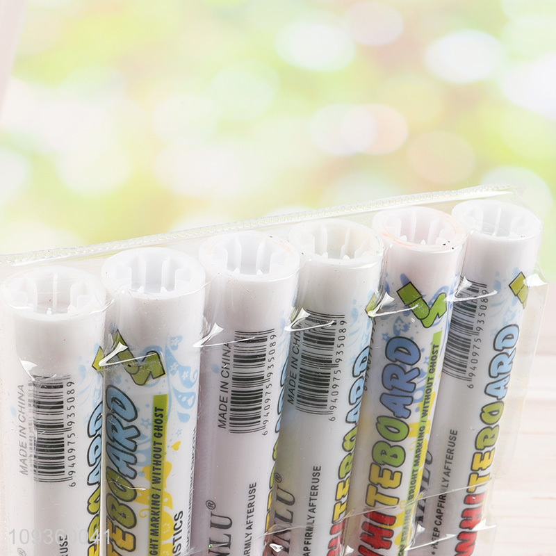 China wholesale 6pcs highlighter pen fluorescent pen set