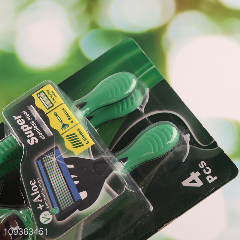 New style 6blades shaving razor for personal care