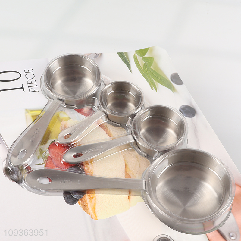 Popular products stainless steel measuring tool set for kitchen