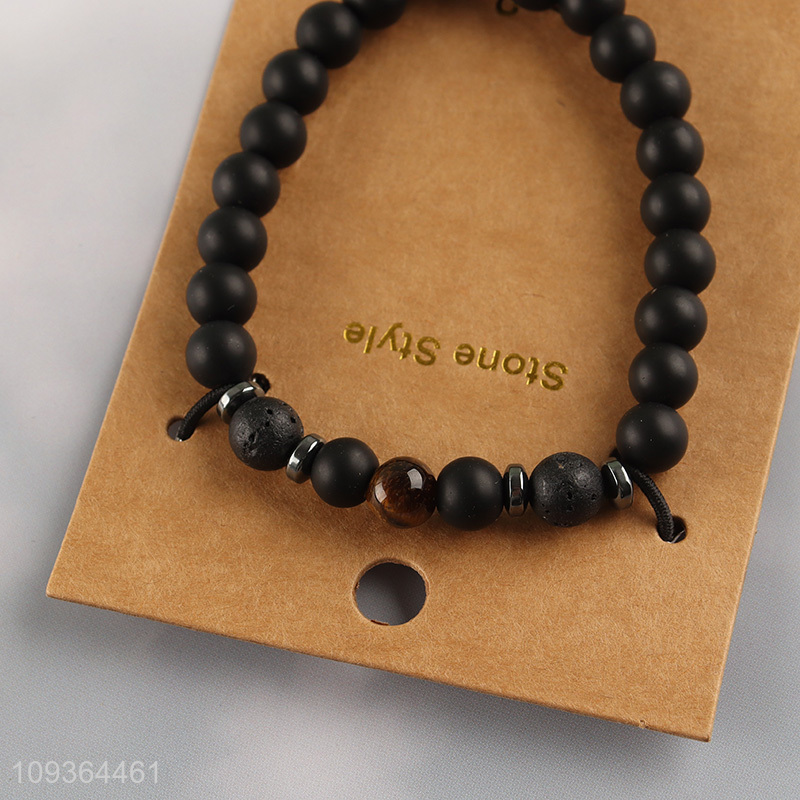 Top quality fashion accessories jewelry stone bracelet