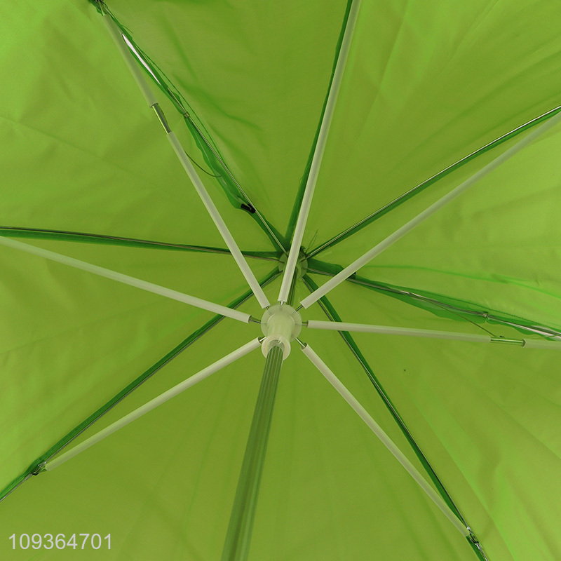 China factory green cartoon frog children umbrella