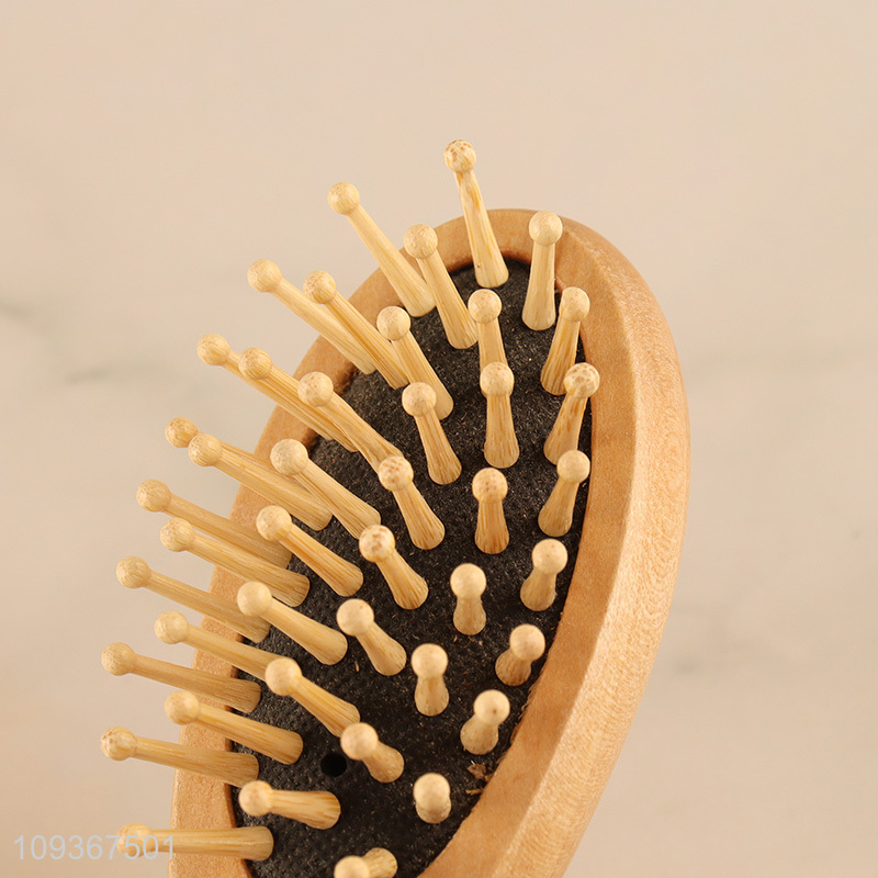 Good selling bamboo wide teeth hair comb hair brush