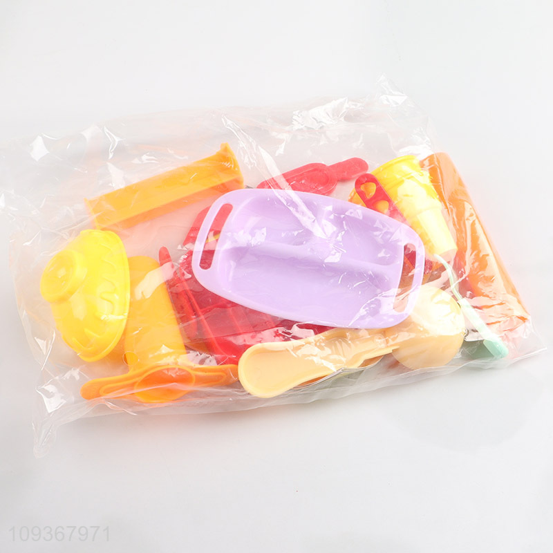 New arrival  plasticine toys diy play dough toys ice cream making toys