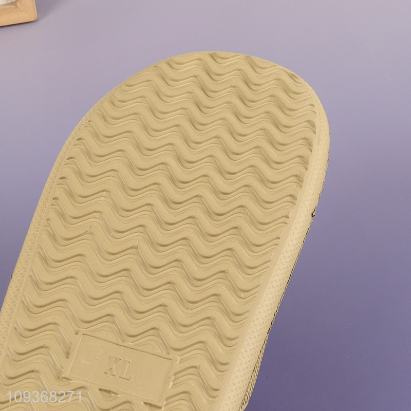 China factory indoor non-slip home slippers for men