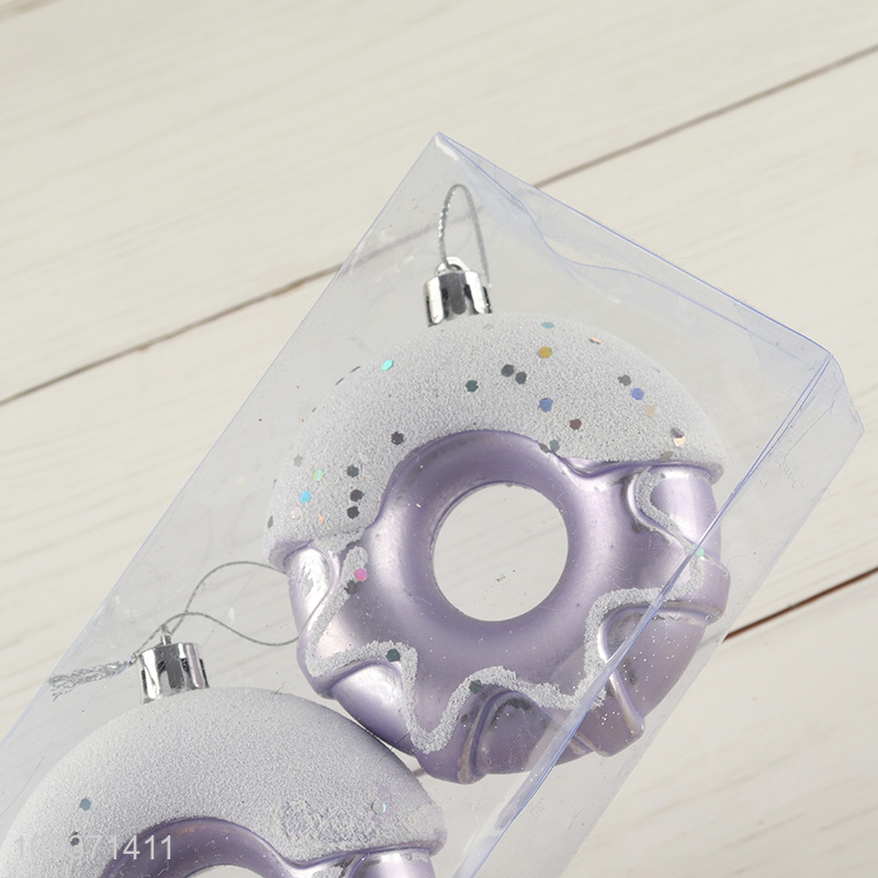 Hot items christmas tree donut hanging ornament decoration