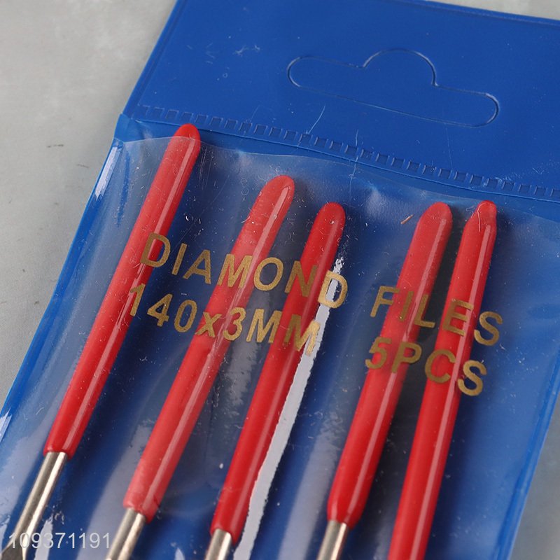 Yiwu market 5pcs diamond files for hardware tool