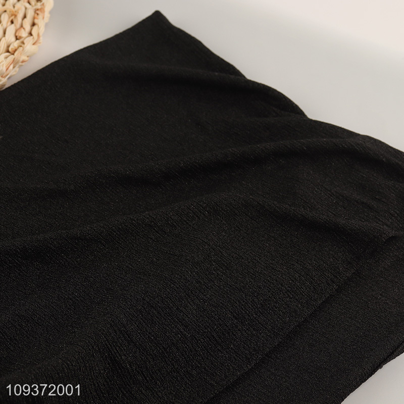 Top products black breathable fashion headscarf