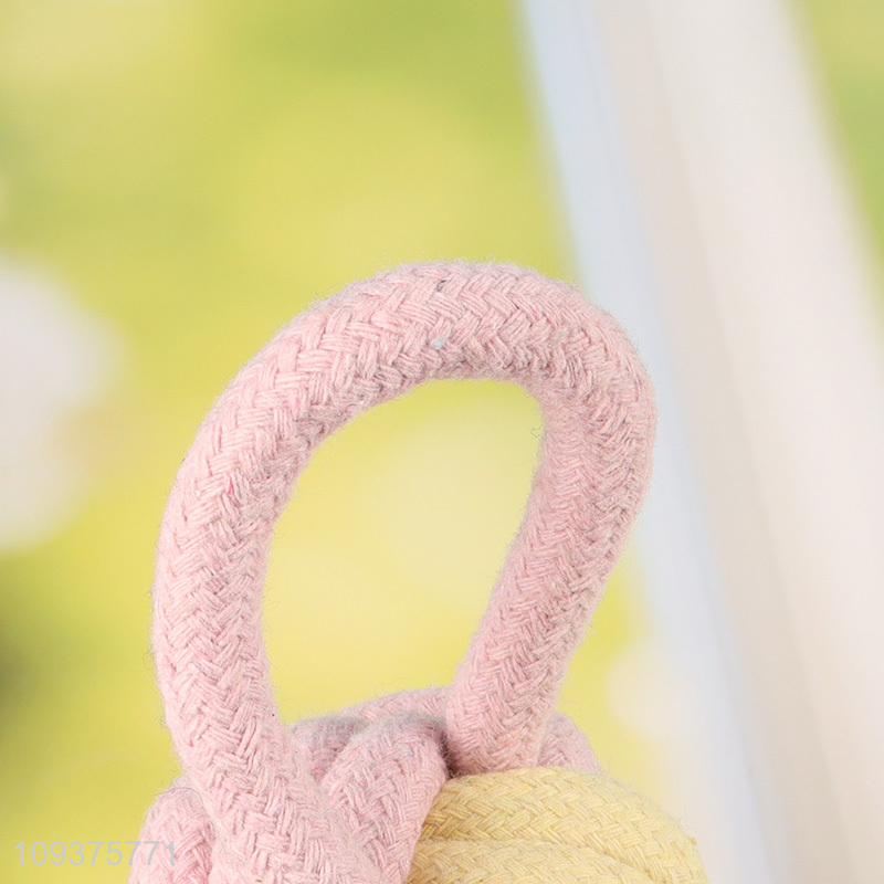 Good sale pet teething toys chew toys cotton rope toys