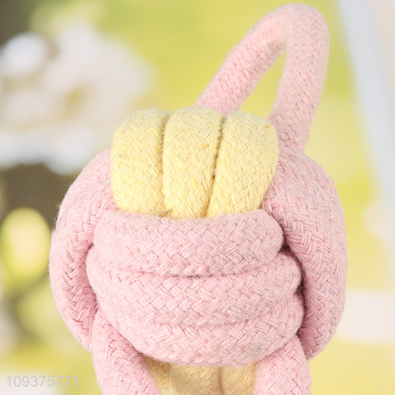 Good sale pet teething toys chew toys cotton rope toys