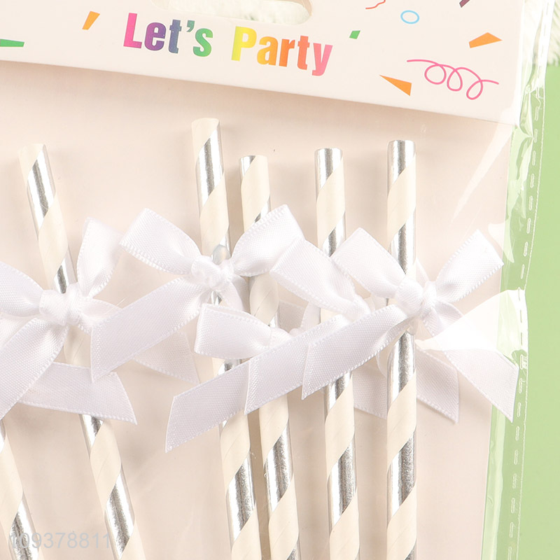 Good sale disposable juice straw paper straw