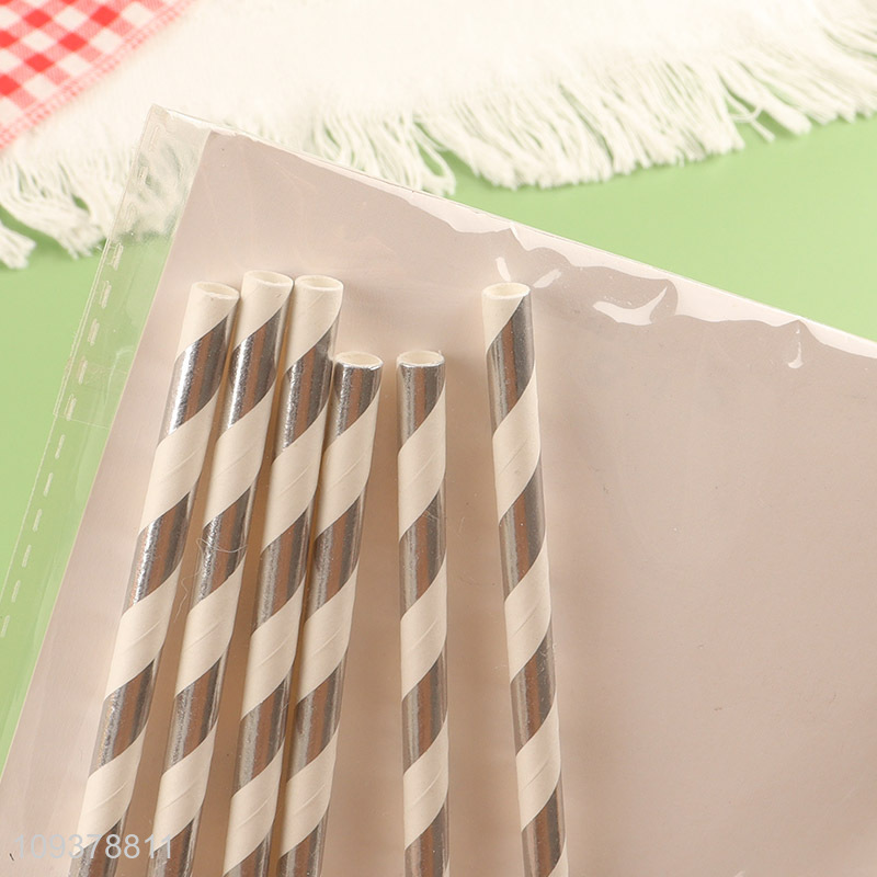 Good sale disposable juice straw paper straw