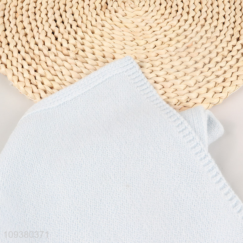 Top selling comfortable soft winter knitted scarf wholesale