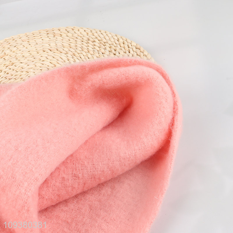 Top quality women warm winter knitted scarf for sale