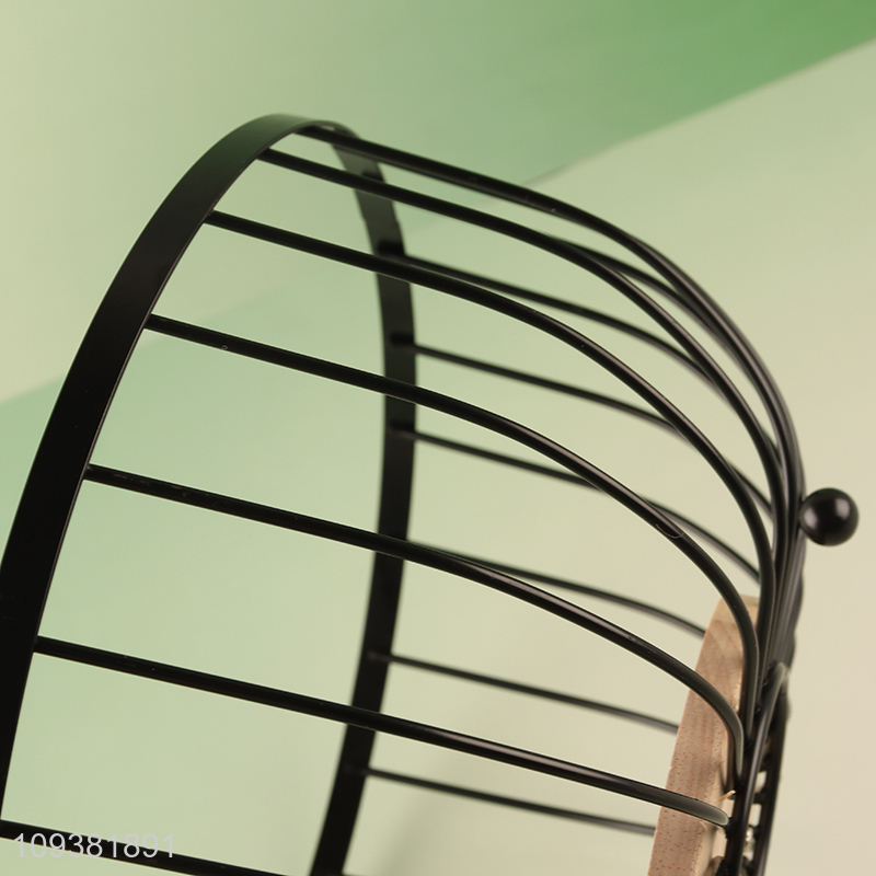 China wholesale iron fruits basket storage basket