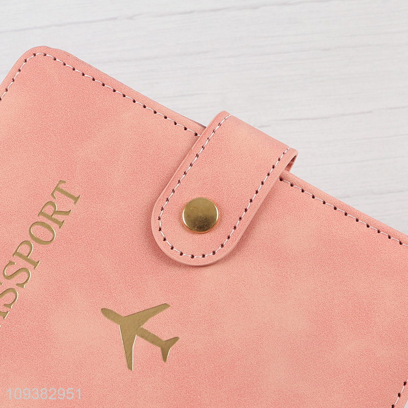 Hot sale Premium PU Leather Passport Cover Passport Holder