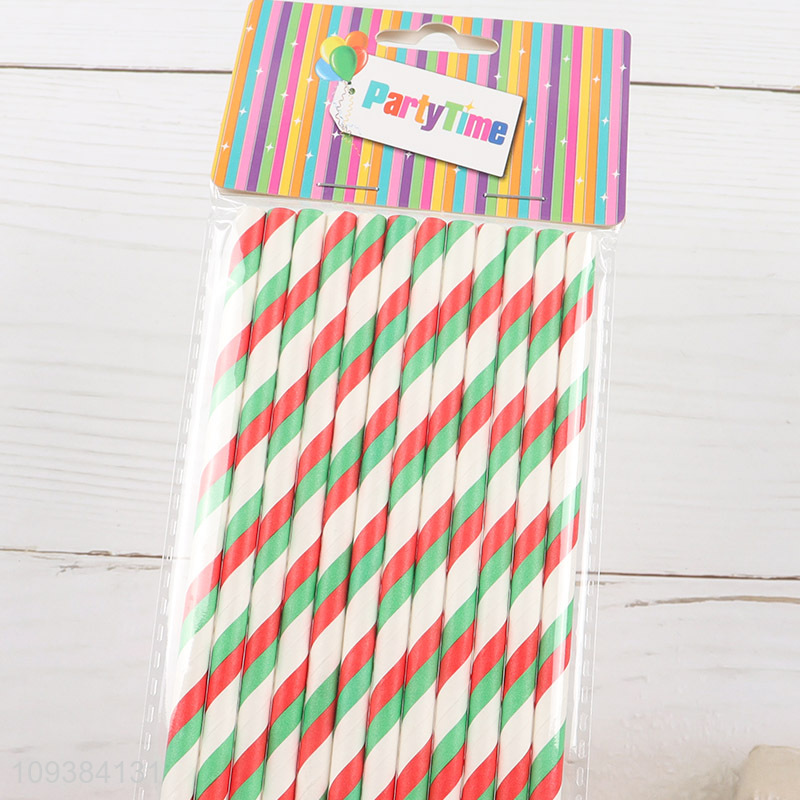 Hot items party disposable straw paper straw