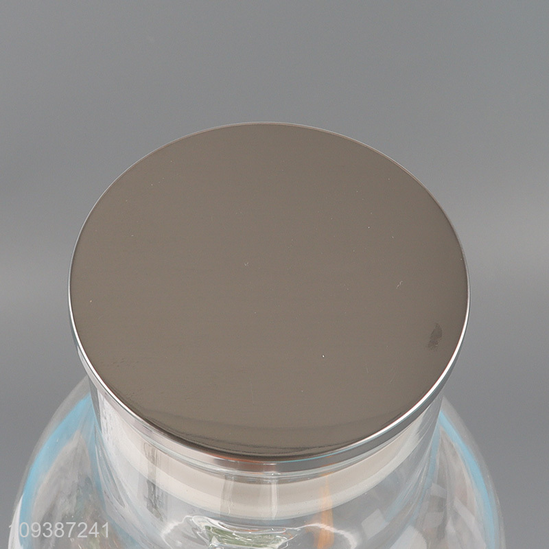 Best selling clear glass water jug tea pot wholesale