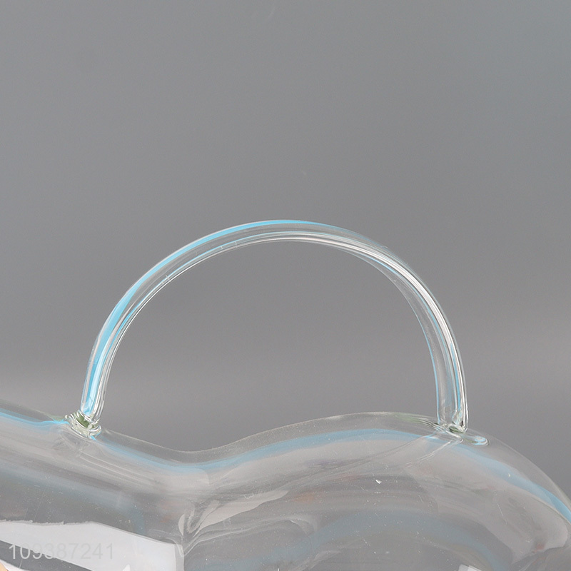 Best selling clear glass water jug tea pot wholesale