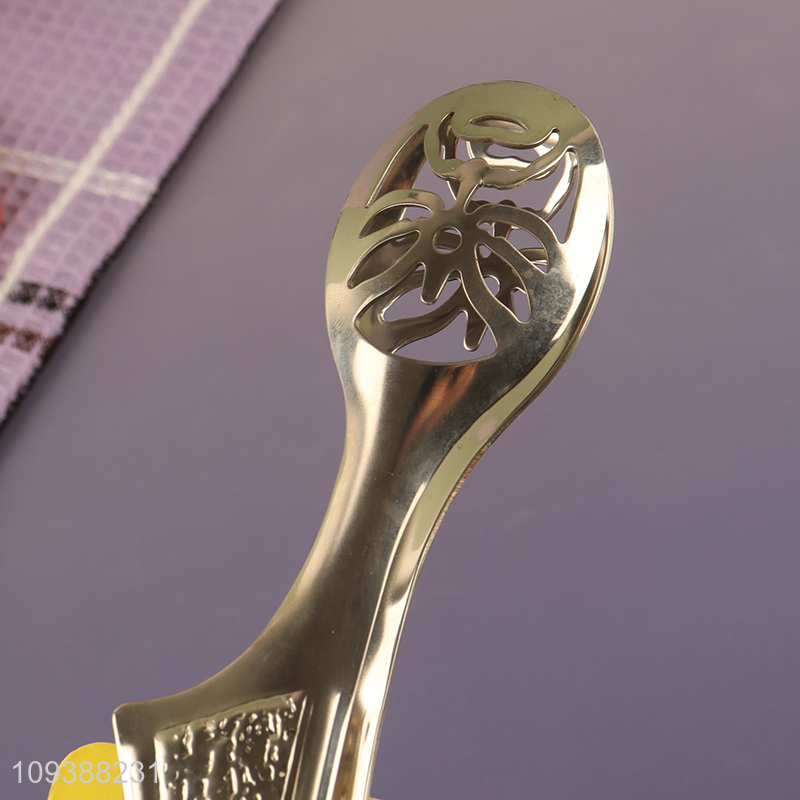 Top selling stainless steel food tongs food clips for kitchen