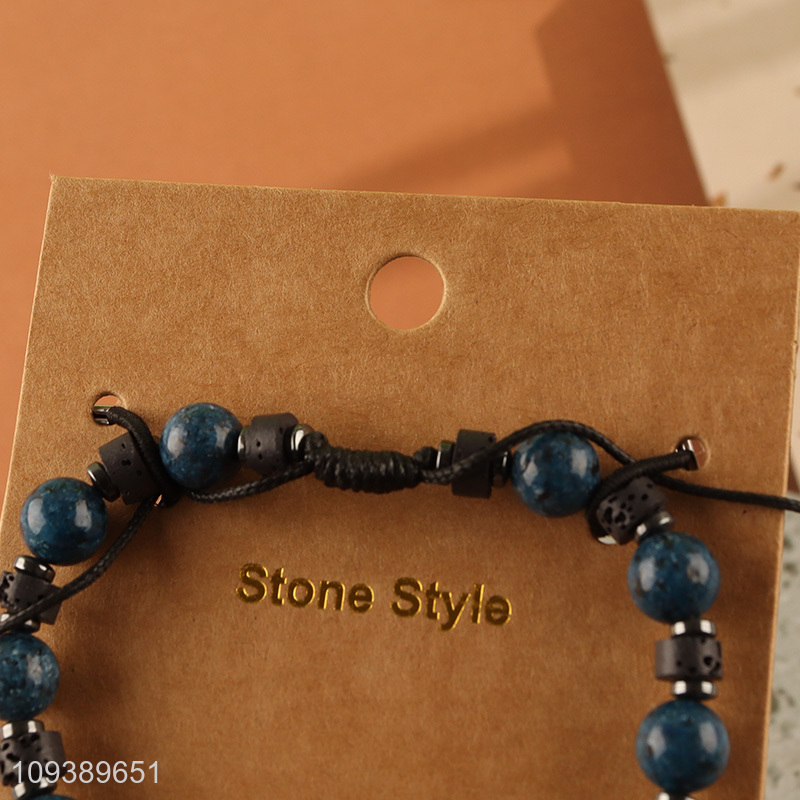 Good selling fashion jewelry stone bracelet wholesale