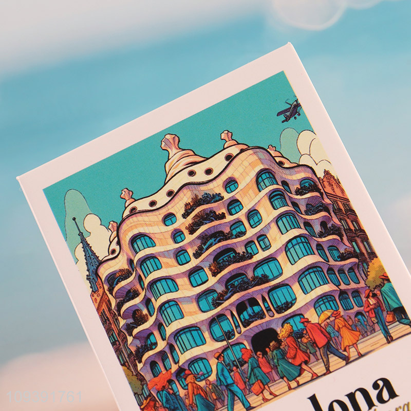 Factory price tourist scenery fridge magnets for sale