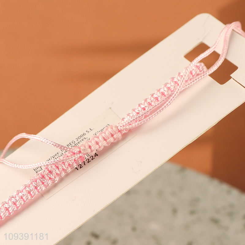 Hot sale fashion handmade girls jewelry bracelet