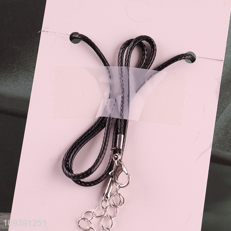New arrival heart shape fashion jewelry stone necklace