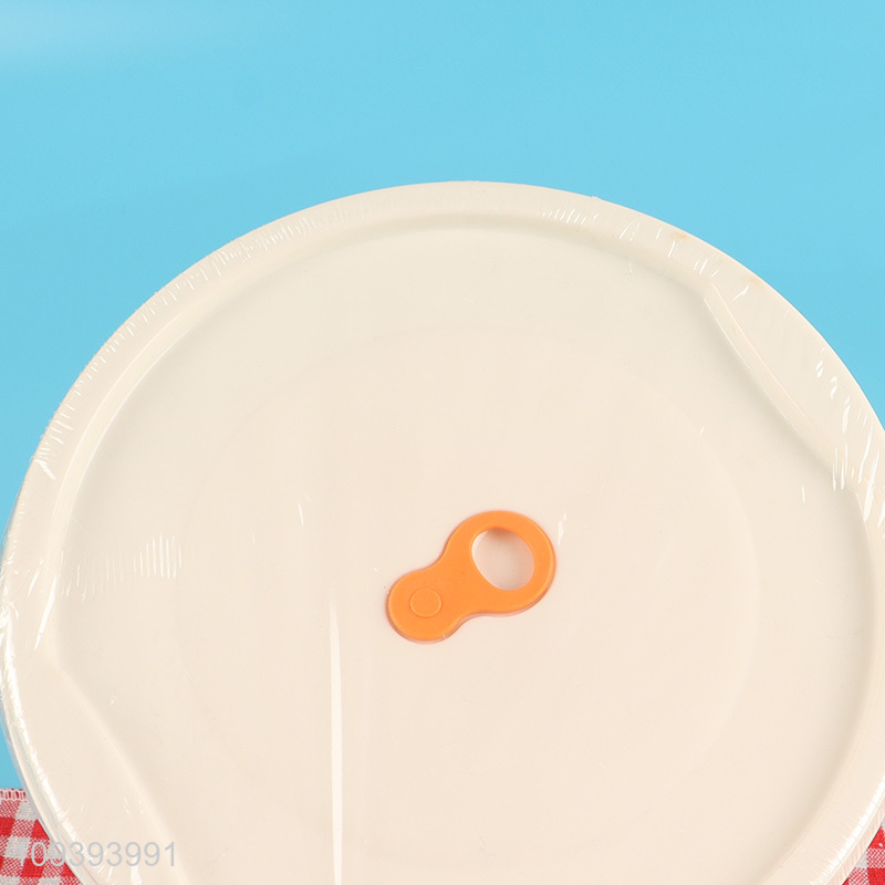 Hot items portable crisper plastic food container