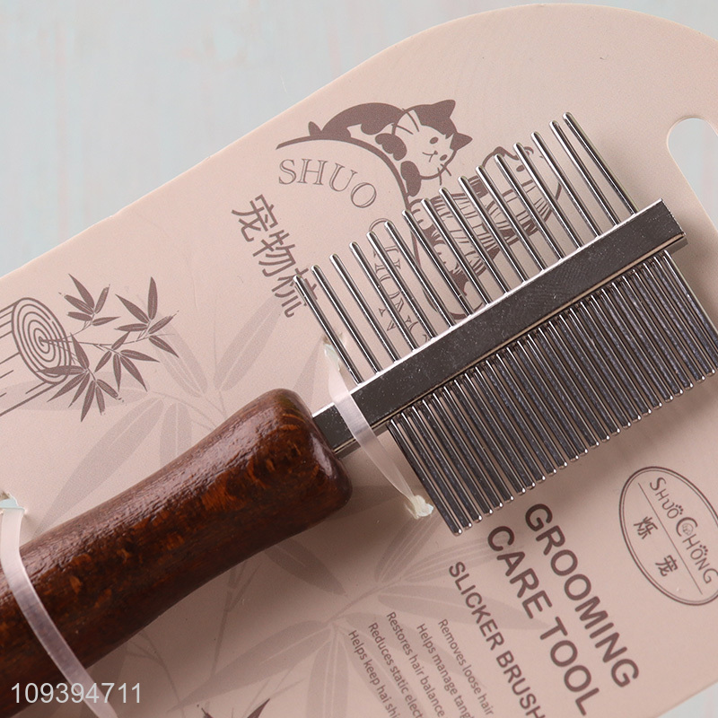 Top selling pet grooming tool pet comb wholesale