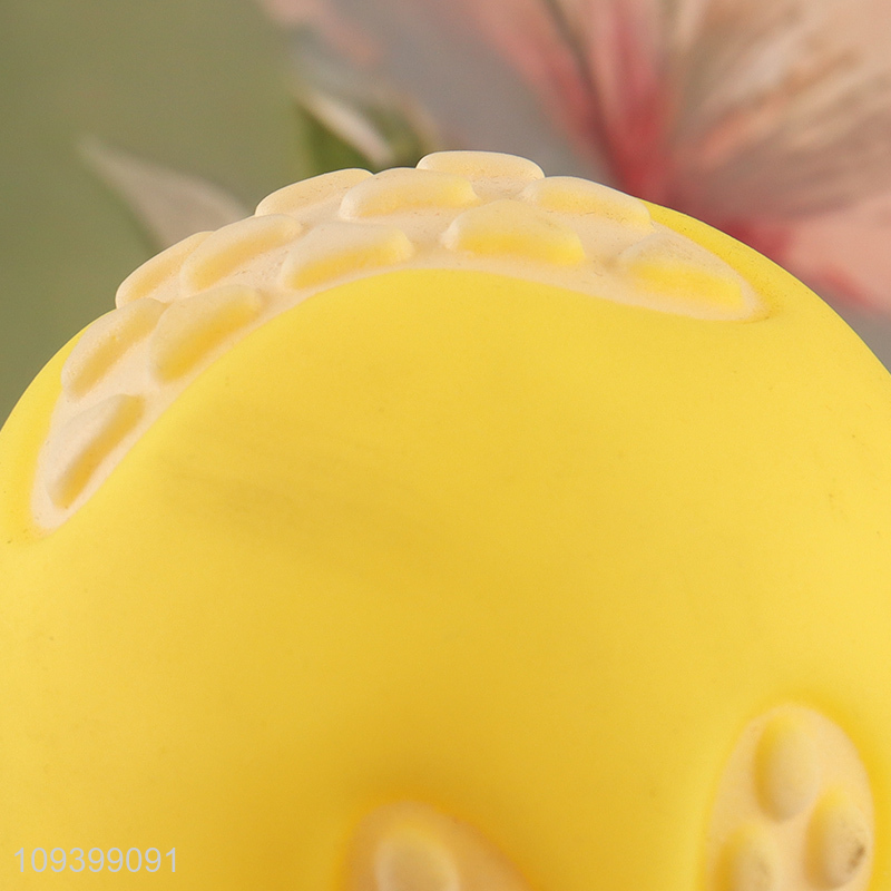Top quality pet new paw print ball for teething