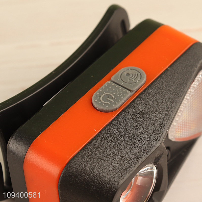 Good selling plastic type-c rechargeable sensor headlamp