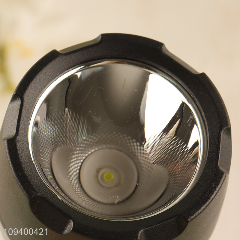 Hot selling plastic dual lights source flashlight