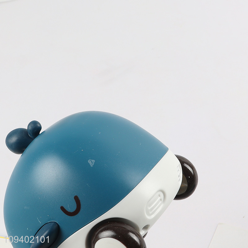 Best quality baby toys inertia car with whale teether