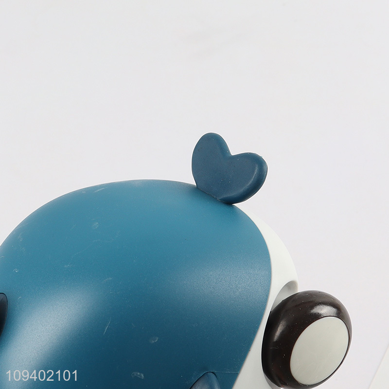 Best quality baby toys inertia car with whale teether
