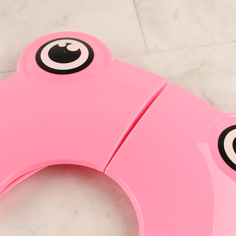 Good quality foldable kids toilet seat training seat