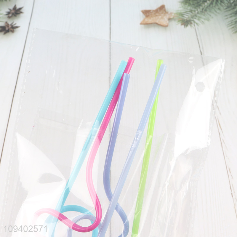 Hot items 5pcs juice drinking straw set
