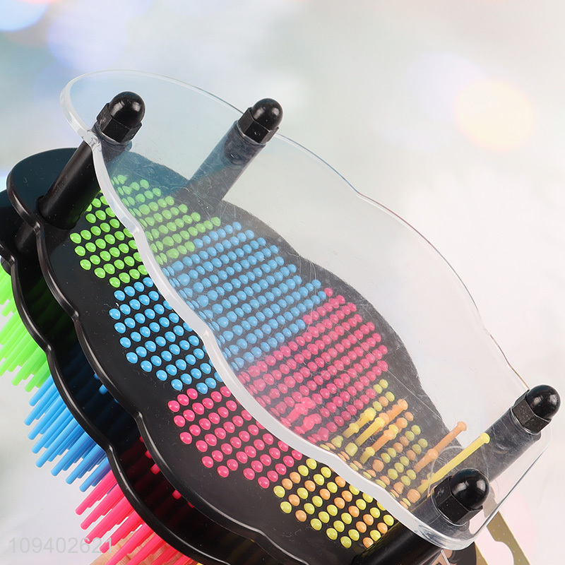 China products colorful gradient pin impression board