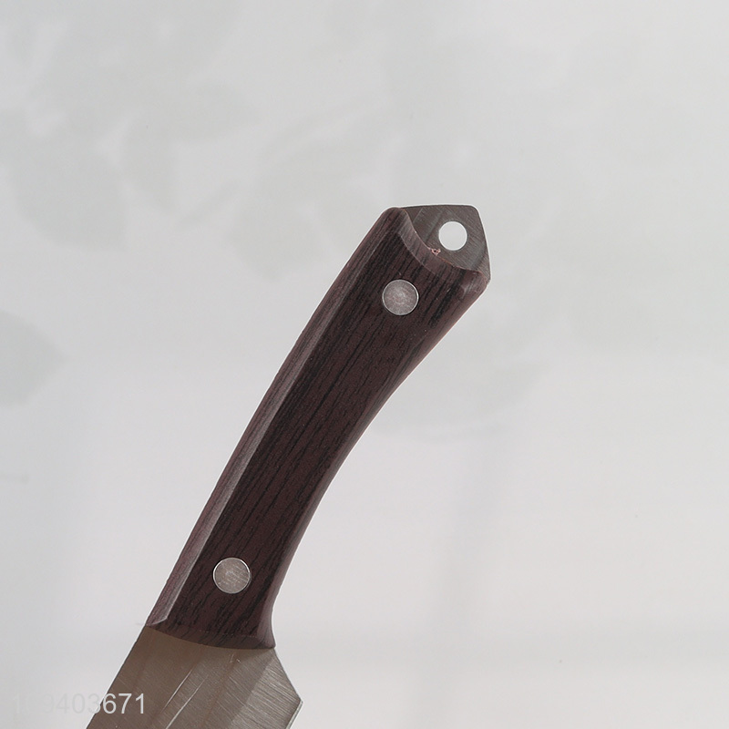 China products stainless steel boning knife with wooden handle
