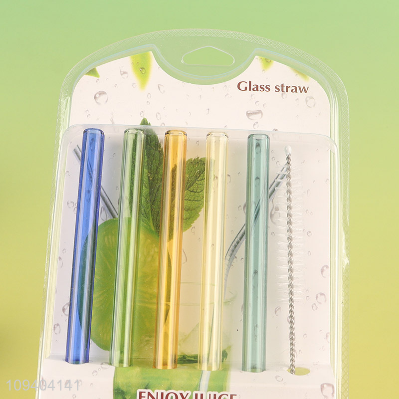 Factory price multicolor drinking straw juice straw