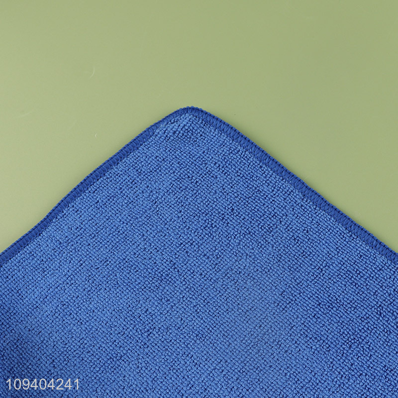 Latest products   reusable blue microfiber cleaning cloth