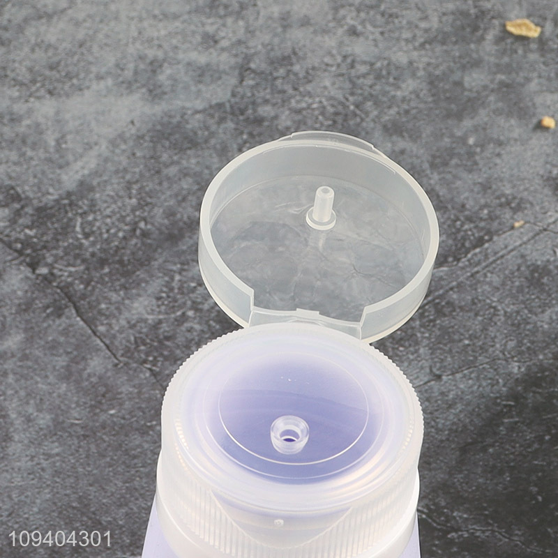 Top selling travel silicone bottle lotion squeeze bottle