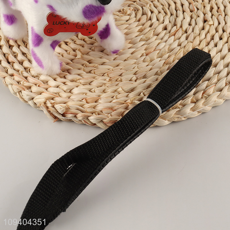 Top products black dog harness and leash set