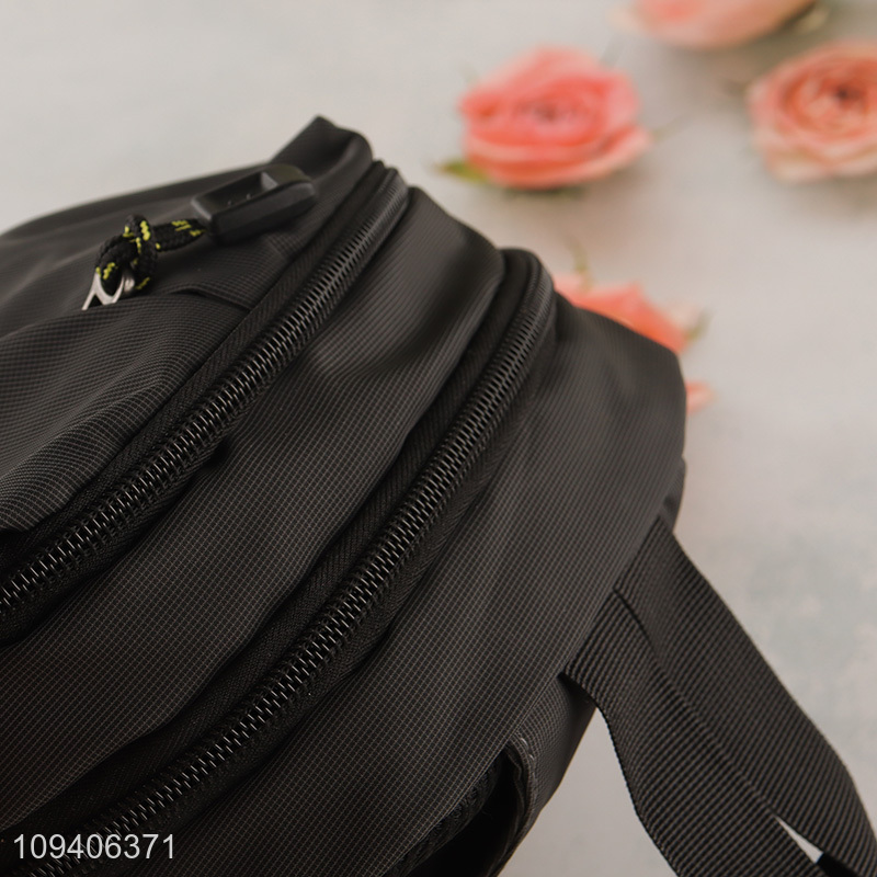 China products black lightweight waterproof crossbody bag